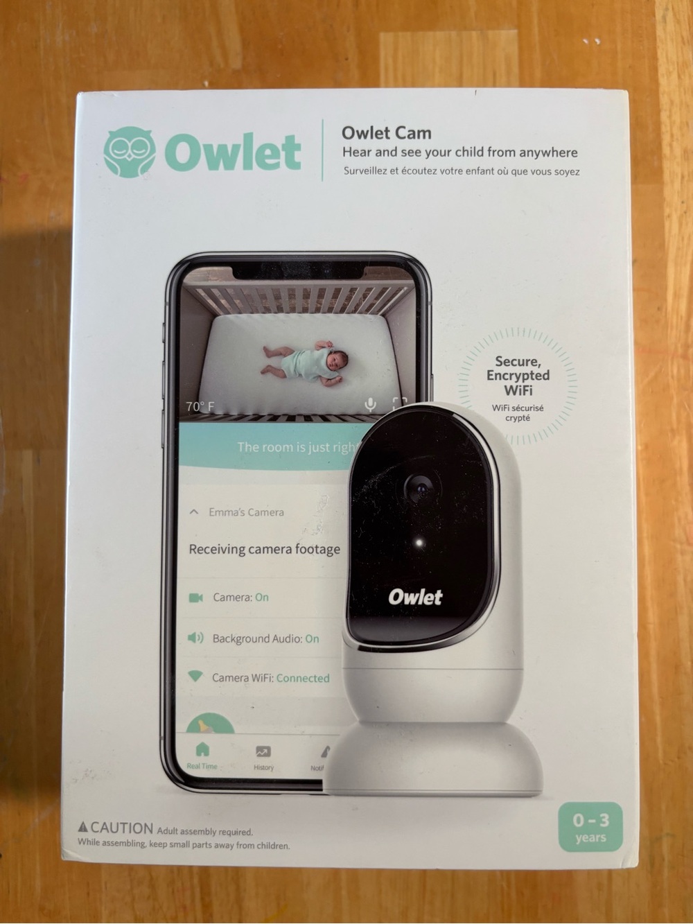 Owlet White Baby Monitor Camera - Owlet Cam